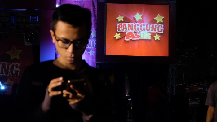 Foto: Panggung Asik Telkomsel Foto: Panggung Asik Telkomsel