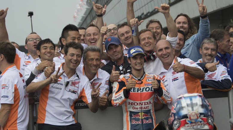 Pedrosa Kini Sudah 150 Kali Naik Podium Pedrosa Kini Sudah 150 Kali Naik Podium