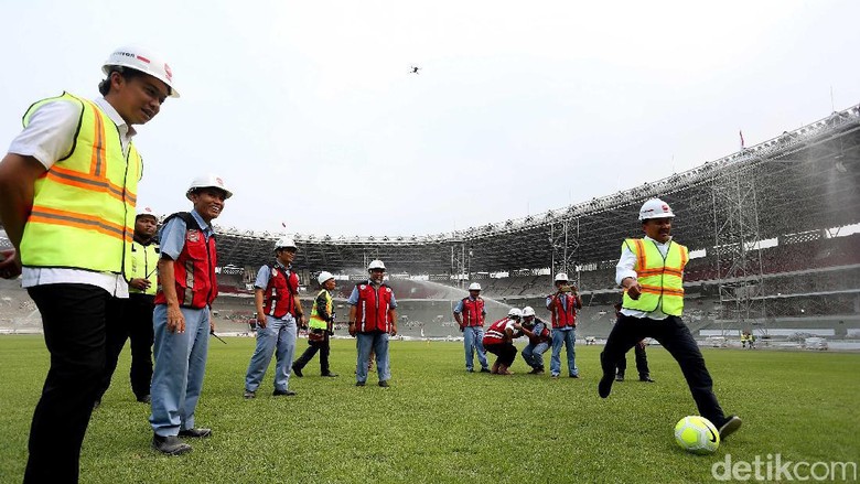 Puas Hasil Renovasi, Menpora Juga Jamin SUGBK Ramah Untuk Difabel Puas Hasil Renovasi, Menpora Juga Jamin SUGBK Ramah Untuk Difabel