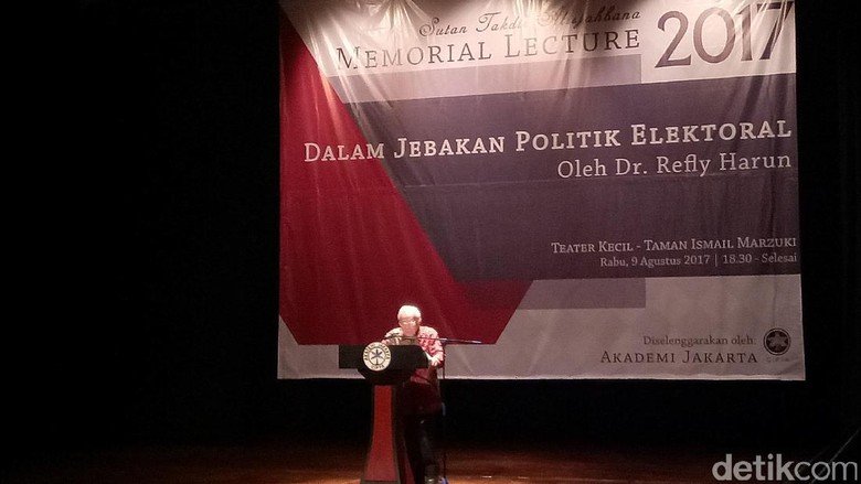 Kenang Sutan Takdir, Refly Harun Pidato Jebakan Politik Elektoral Kenang Sutan Takdir, Refly Harun Pidato Jebakan Politik Elektoral