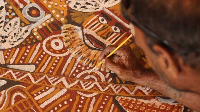 Suvenir Palsu Aborigin Banyak Dibuat di Bali Suvenir Palsu Aborigin Banyak Dibuat di Bali