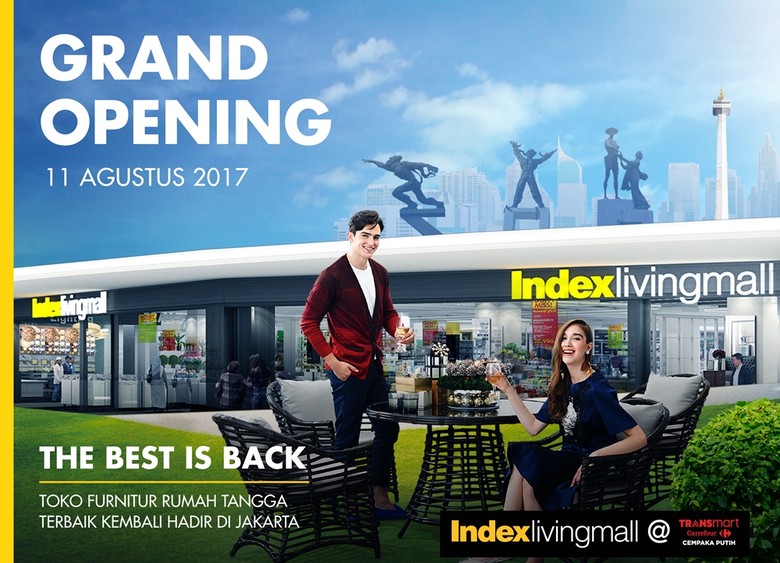 Hari Ini Ritel Perabot Rumah Tangga Index Living Mall Hadir di Jakarta Hari Ini Ritel Perabot Rumah Tangga Index Living Mall Hadir di Jakarta