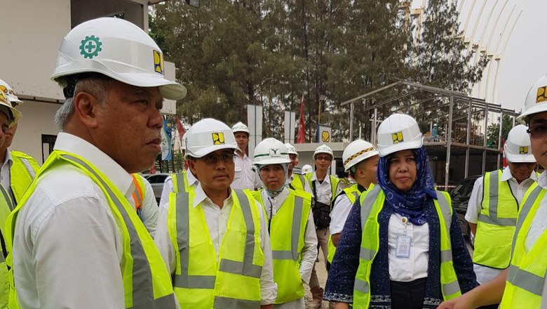 Pembangunan Wisma Atlet Kemayoran Sudah Sampai 98 Persen Pembangunan Wisma Atlet Kemayoran Sudah Sampai 98 Persen