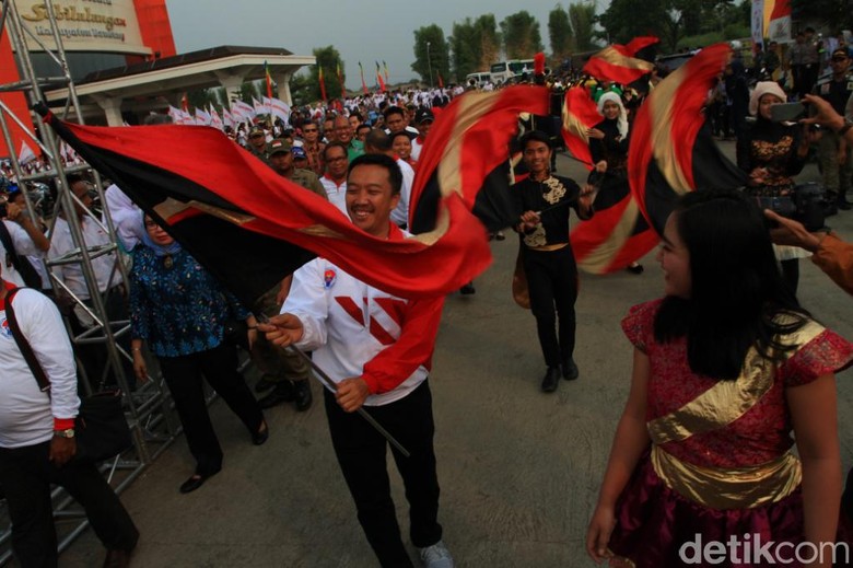 Menpora Luncurkan Kirab Pemuda Nusantara di Kabupaten Bandung Menpora Luncurkan Kirab Pemuda Nusantara di Kabupaten Bandung
