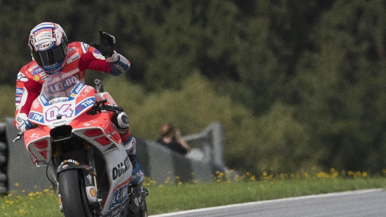 Menangi Duel Sengit dengan Marquez, Dovizioso Berjaya di Austria Menangi Duel Sengit dengan Marquez, Dovizioso Berjaya di Austria