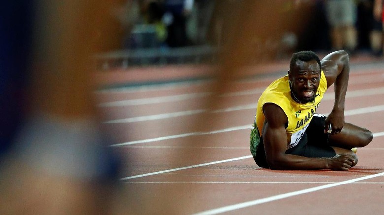 Cedera Rusak Perlombaan Terakhir Bolt Cedera Rusak Perlombaan Terakhir Bolt