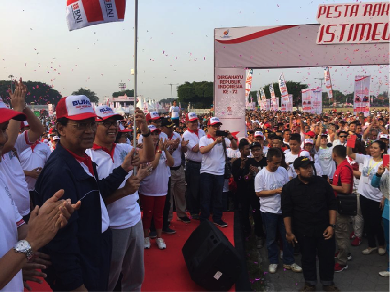 Rayakan HUT Ke-72 RI BNI Gelar Pesta Rakyat Istimewa di Yogyakarta Rayakan HUT Ke-72 RI BNI Gelar Pesta Rakyat Istimewa di Yogyakarta