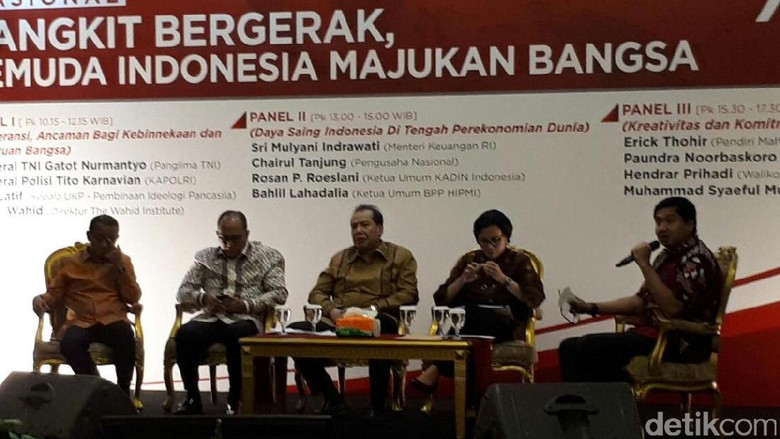 Sri Mulyani Hingga Chairul Tanjung Kumpul Bahas Daya Saing RI Sri Mulyani Hingga Chairul Tanjung Kumpul Bahas Daya Saing RI