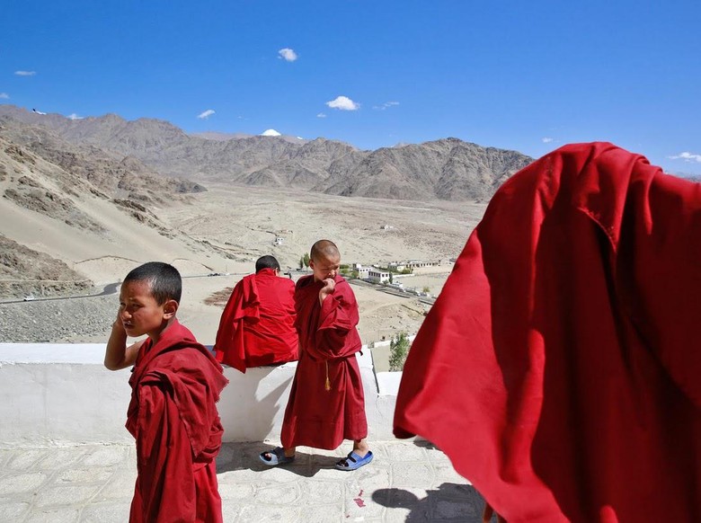 Kehidupan Biksu Cilik di Pegunungan Himalaya Kehidupan Biksu Cilik di Pegunungan Himalaya