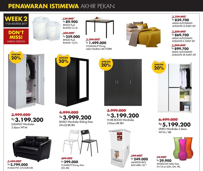 Promo Akhir Pekan Furnitur Index Living Mall di Transmart Carrefour Promo Akhir Pekan Furnitur Index Living Mall di Transmart Carrefour