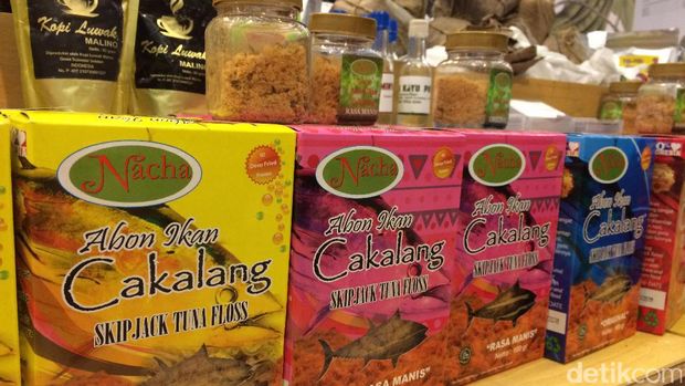 Produk abon ikan cakalang