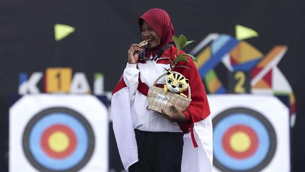 Panahan Sumbang Emas Ketiga untuk Indonesia Panahan Sumbang Emas Ketiga untuk Indonesia