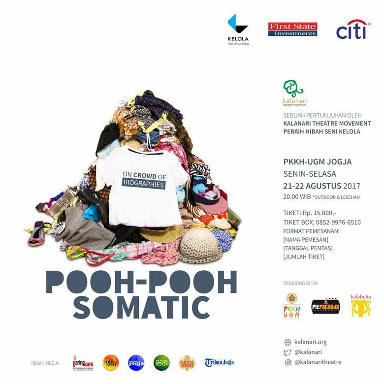 Kalanari Theatre Movement Persembahkan Pentas Pooh-pooh Somatic Kalanari Theatre Movement Persembahkan Pentas Pooh-pooh Somatic