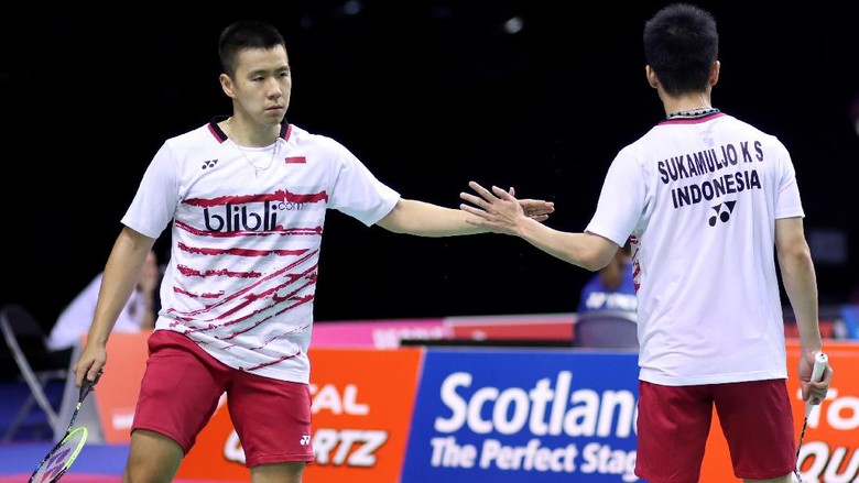 Jonatan dan Marcus/Kevin Lolos Usai Tanding Tiga Gim Jonatan dan Marcus/Kevin Lolos Usai Tanding Tiga Gim