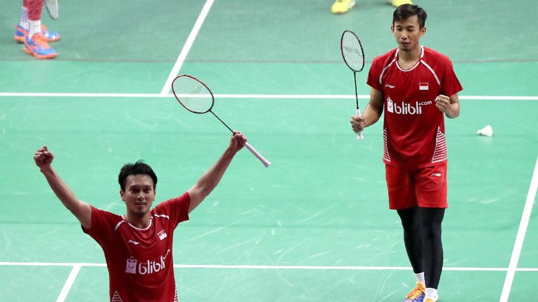 Ahsan/Rian Menang karena Lebih Berani Menyerang Ahsan/Rian Menang karena Lebih Berani Menyerang