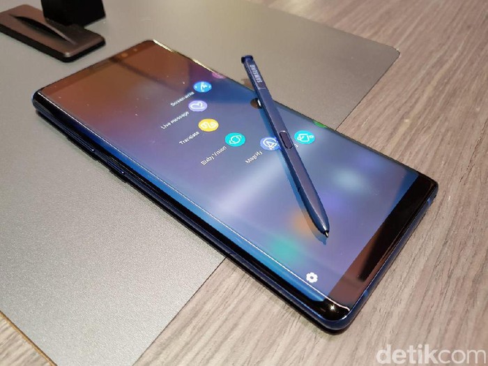 Galaxy Note 8. Foto: Achmad Rouzni Noor/detikINET Galaxy Note 8. Foto: Achmad Rouzni Noor/detikINET