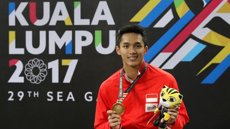 Ini Kunci Kemenangan Jonatan Christie di Final SEA Games 2017 Ini Kunci Kemenangan Jonatan Christie di Final SEA Games 2017