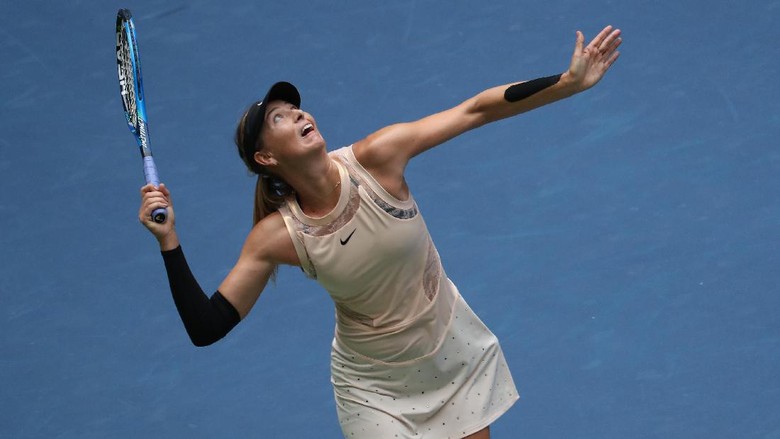 Sharapova Dihentikan Petenis Latvia Sharapova Dihentikan Petenis Latvia