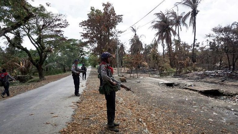 Berbeda! China Dukung Operasi Militer Myanmar di Rakhine Berbeda! China Dukung Operasi Militer Myanmar di Rakhine