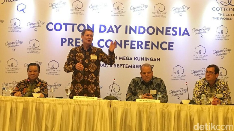 RI Importir Kapas AS Nomor 4 Setelah China, Turki, dan Meksiko RI Importir Kapas AS Nomor 4 Setelah China, Turki, dan Meksiko