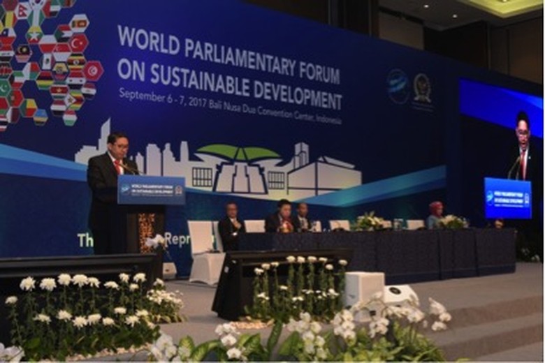 Forum Parlemen Dunia di Bali Resmi Ditutup