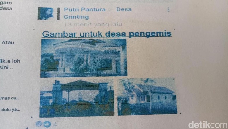 Tak Terima Disebut Desa Pengemis, Warga Grinting Lapor Polisi Tak Terima Disebut Desa Pengemis, Warga Grinting Lapor Polisi