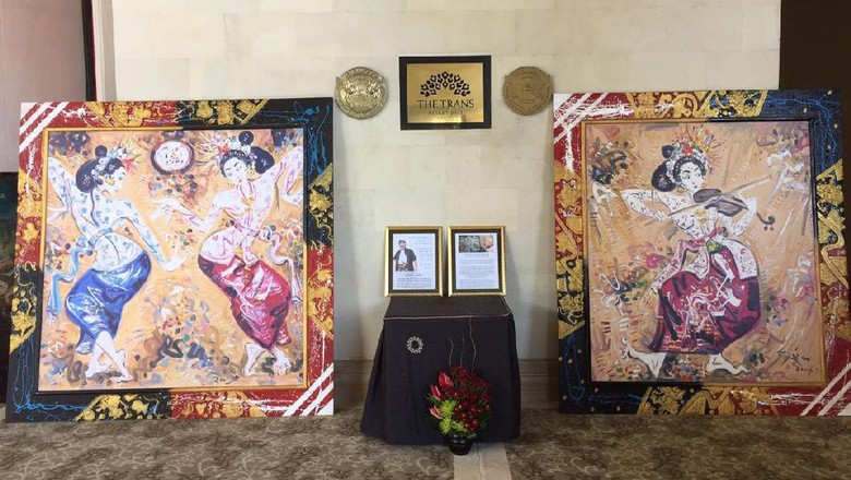 Karya I Nyoman Gunarsa dipamerkan di The Trans Resort Bali (dok. The Trans Resort Bali) Karya I Nyoman Gunarsa dipamerkan di The Trans Resort Bali (dok. The Trans Resort Bali)