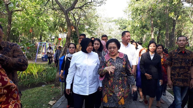 Jadi Pembicara di Markas PBB, Risma Ajak Megawati Jadi Pembicara di Markas PBB, Risma Ajak Megawati