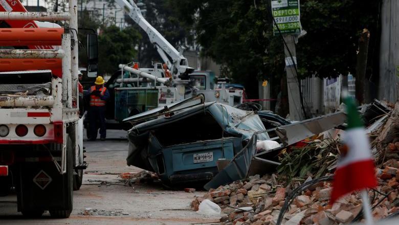 Meksiko Diguncang Gempa Dashyat 7,1 SR, Banyak Bangunan Hancur