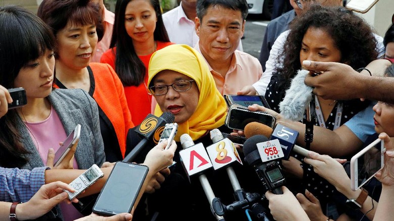 Jadi Presiden Wanita Pertama Singapura, Ini Janji Halimah Yacob Jadi Presiden Wanita Pertama Singapura, Ini Janji Halimah Yacob
