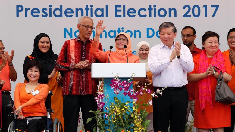Resmi Jadi Presiden Singapura, Halimah: Saya Presiden Semua Orang Resmi Jadi Presiden Singapura, Halimah: Saya Presiden Semua Orang