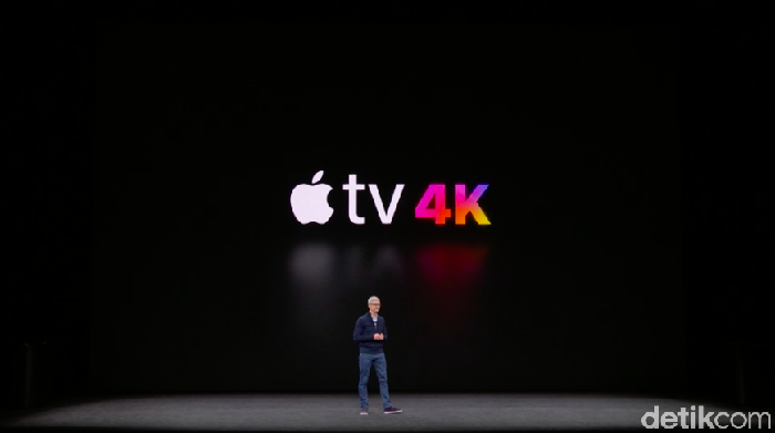 Apple TV 4K (Achmad Rouzni Noor II/detikINET) Apple TV 4K (Achmad Rouzni Noor II/detikINET)