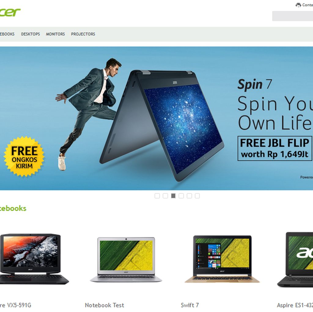 Acer Luncurkan eStore Demi Konsumen Belanja Online Acer Luncurkan eStore Demi Konsumen Belanja Online