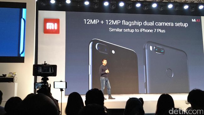 Kamera Ganda Xiaomi Mi A1 Setara iPhone 7 Plus?