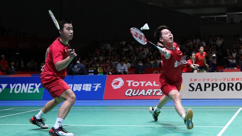 Pelatih Beberkan Kunci Kemenangan Kevin/Marcus atas Boe/Mogensen