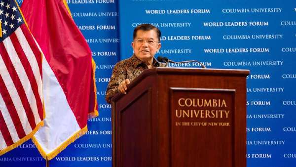Di World Leader Forum, JK Bantah Agama Sebagai Akar Konflik Di World Leader Forum, JK Bantah Agama Sebagai Akar Konflik