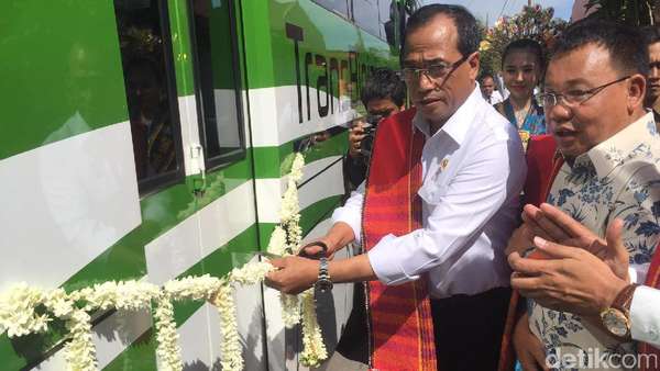 Resmikan Bus Trans Binjai, Menhub: Ini Inisiatif yang Bagus Resmikan Bus Trans Binjai, Menhub: Ini Inisiatif yang Bagus