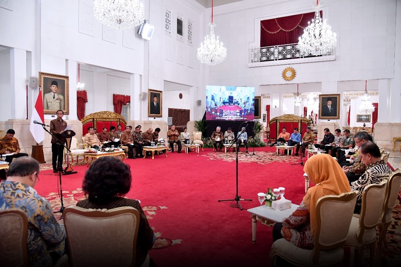 Saat Jokowi Bicara sebagai Panglima Tertinggi di Depan Panglima TNI