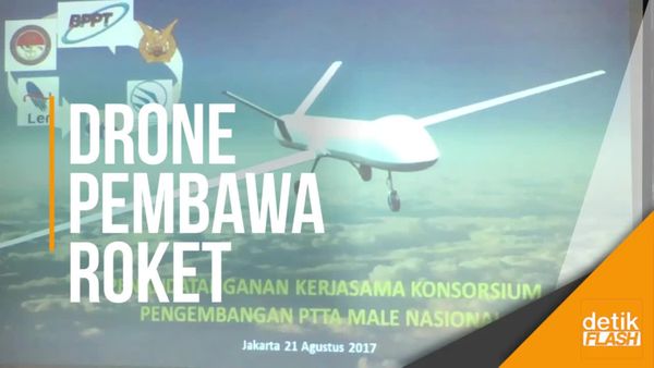 Anak Bangsa Kembangkan Drone Pembawa Roket Anak Bangsa Kembangkan Drone Pembawa Roket