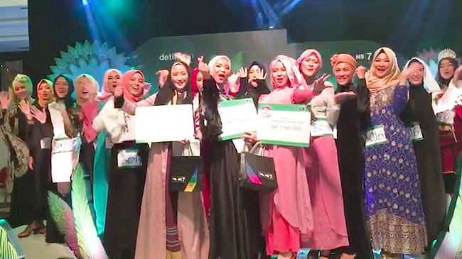 Ini Dia! 3 Juara Favorit Pilihan Juri Sunsilk Hijab Hunt 