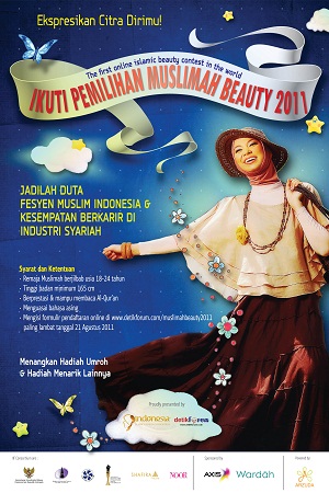 Dicari Muslimah Beauty 2011 Untuk Menjadi Duta Fesyen Muslim Indonesia Dicari Muslimah Beauty 2011 Untuk Menjadi Duta Fesyen Muslim Indonesia