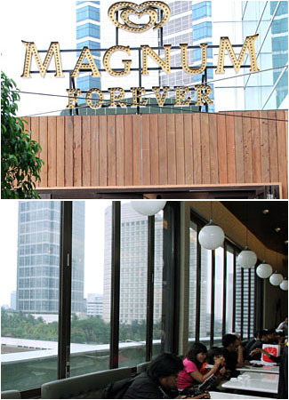 Foto: Nuansa & Menu Baru Magnum Cafe di Grand Indonesia 1 Foto: Nuansa & Menu Baru Magnum Cafe di Grand Indonesia 1
