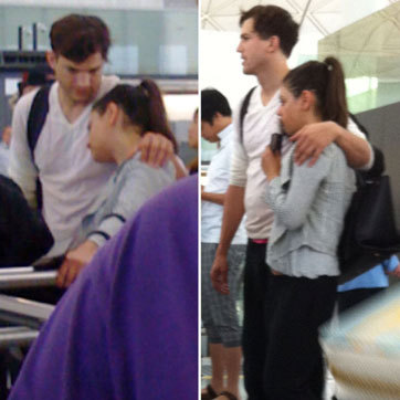 Sebelum ke Bali, Ashton Kutcher & Mila Kunis Mesra di Hong Kong Sebelum ke Bali, Ashton Kutcher & Mila Kunis Mesra di Hong Kong