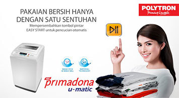 Pakaian Bersih Hanya dengan Satu Sentuhan Pakaian Bersih Hanya dengan Satu Sentuhan