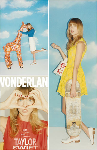Taylor Swift Berdandan Ala Tahun 70-an di Majalah Fashion 1 Taylor Swift Berdandan Ala Tahun 70-an di Majalah Fashion 1