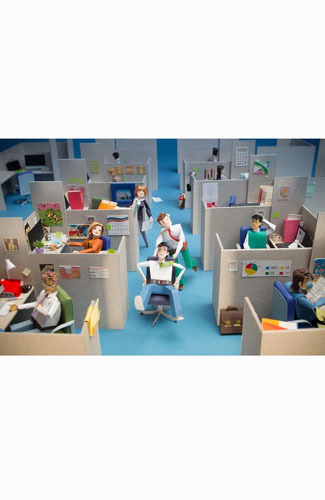 Foto: Miniatur Unik yang Dirangkai dari Kertas 3 Foto: Miniatur Unik yang Dirangkai dari Kertas 3