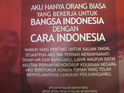 Pesan Antikorupsi dari Ki Hajar Dewantara