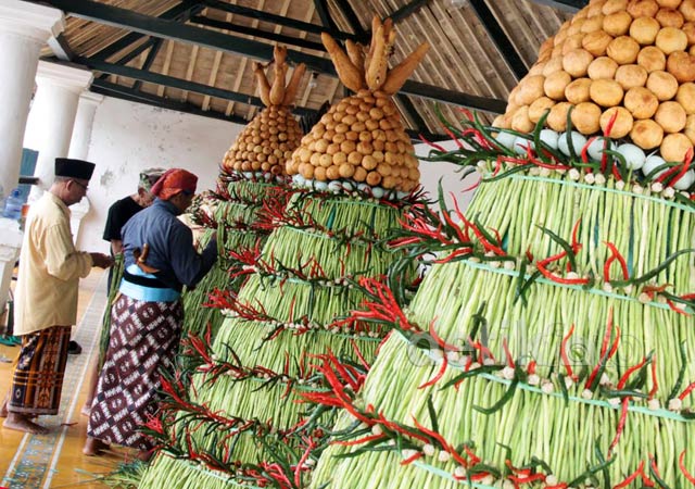 Jelang Maulid Nabi, Kraton Yogya Siapkan Gunungan