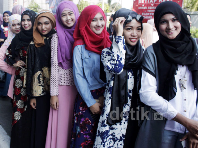 Peserta Sunsilk Hijab Hunt Audisi Jakarta Membludak