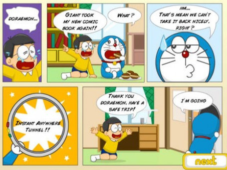 Komik Doraemon Bisa Dinikmati di Telepon Seluler